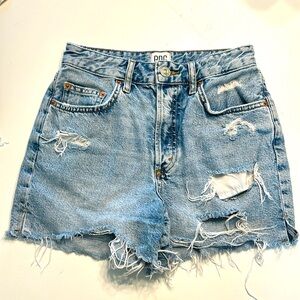 ♡ urban outfitters bdg surf short denim shorts: size 24 in